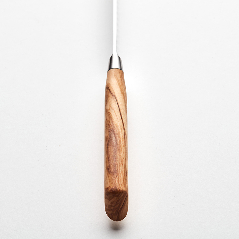 Mondogusto Brotmesser 22 cm rostfrei, Griff Olivenholz