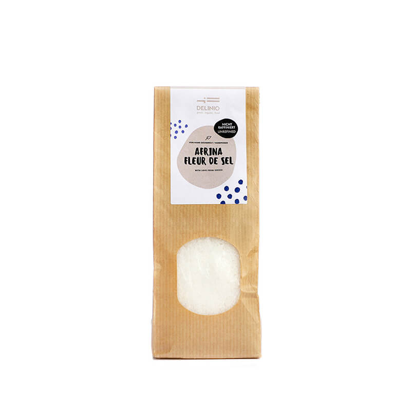 Fleur de Sel - Afrina aus Griechenland von DELINIO, 200 g weitere Ansicht Fleur de Sel - Afrina aus Griechenland von DELINIO, 200 g