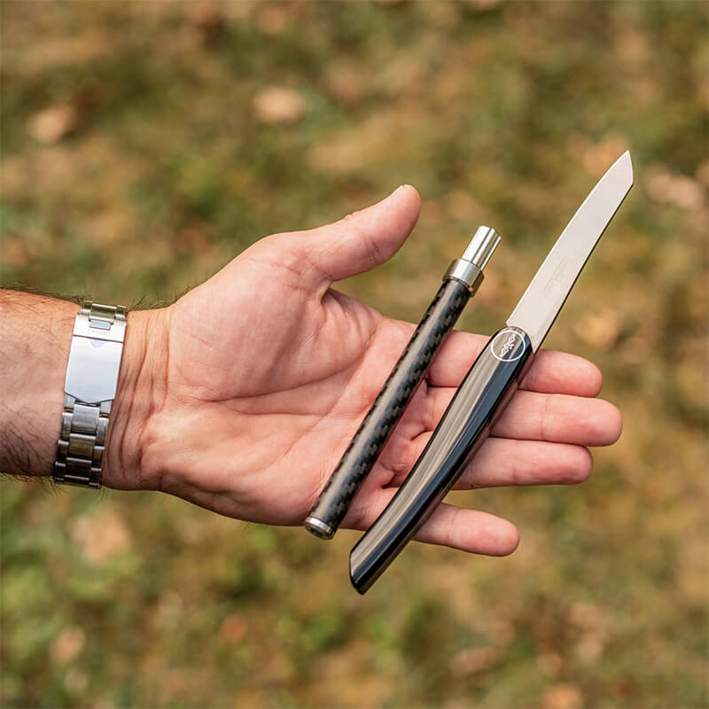 XADR Slim - handlicher Messerschleifer mit Keramik Ø 14 mm, Griff matt