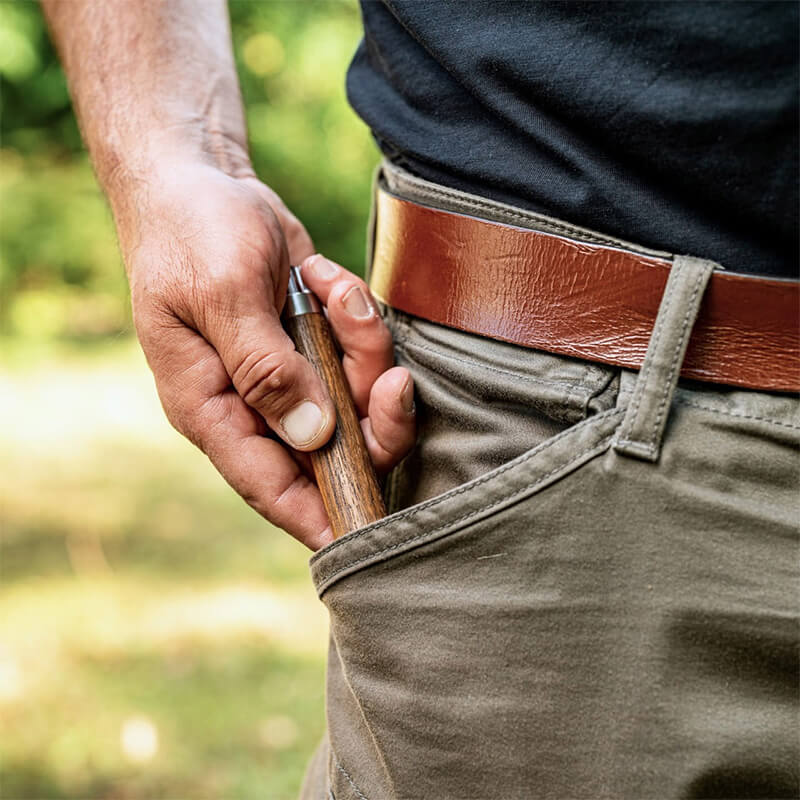 XADR One - handlicher Messerschleifer mit Keramik Ø 20 mm, Griff Teak weitere Ansicht XADR One - handlicher Messerschleifer mit Keramik Ø 20 mm, Griff Teak