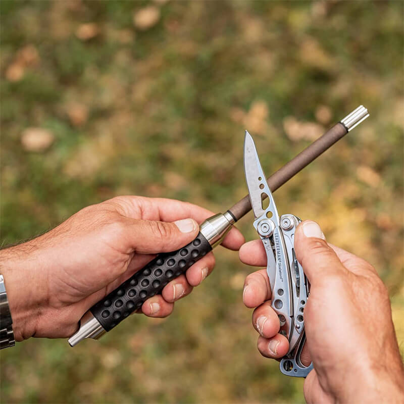 XADR One - handlicher Messerschleifer mit Keramik Ø 20 mm, Griff 3D Bubble weitere Ansicht XADR One - handlicher Messerschleifer mit Keramik Ø 20 mm, Griff 3D Bubble