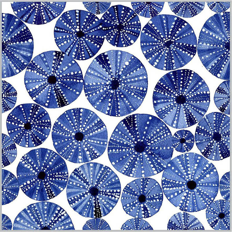 Servietten Ocean Urchins 25 x 25 cm von ppd weitere Ansicht Servietten Ocean Urchins 25 x 25 cm von ppd