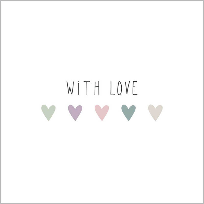 Servietten Heart Infusion Love 33 x 33 cm von ppd weitere Ansicht Servietten Heart Infusion Love 33 x 33 cm von ppd