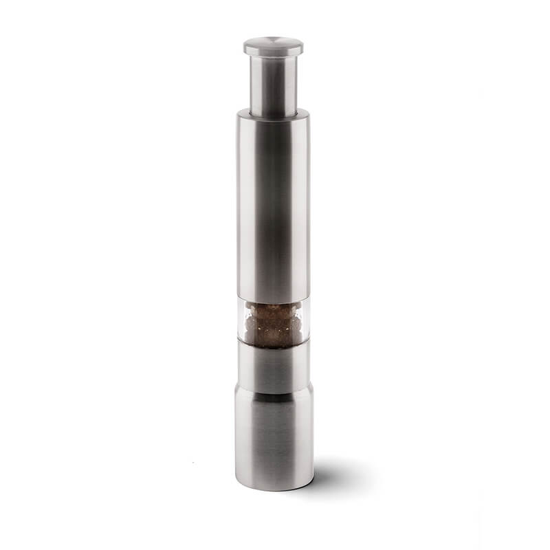 Weis Pfefferdrücker aus Edelstahl, 15 cm weitere Ansicht Weis Pfefferdrücker aus Edelstahl, 15 cm