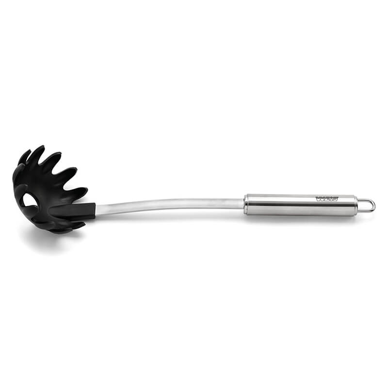 Weis Spaghettilöffel / Spaghettiheber Gourmet aus Edelstahl & Nylon, 33 cm weitere Ansicht Weis Spaghettilöffel / Spaghettiheber Gourmet aus Edelstahl & Nylon, 33 cm
