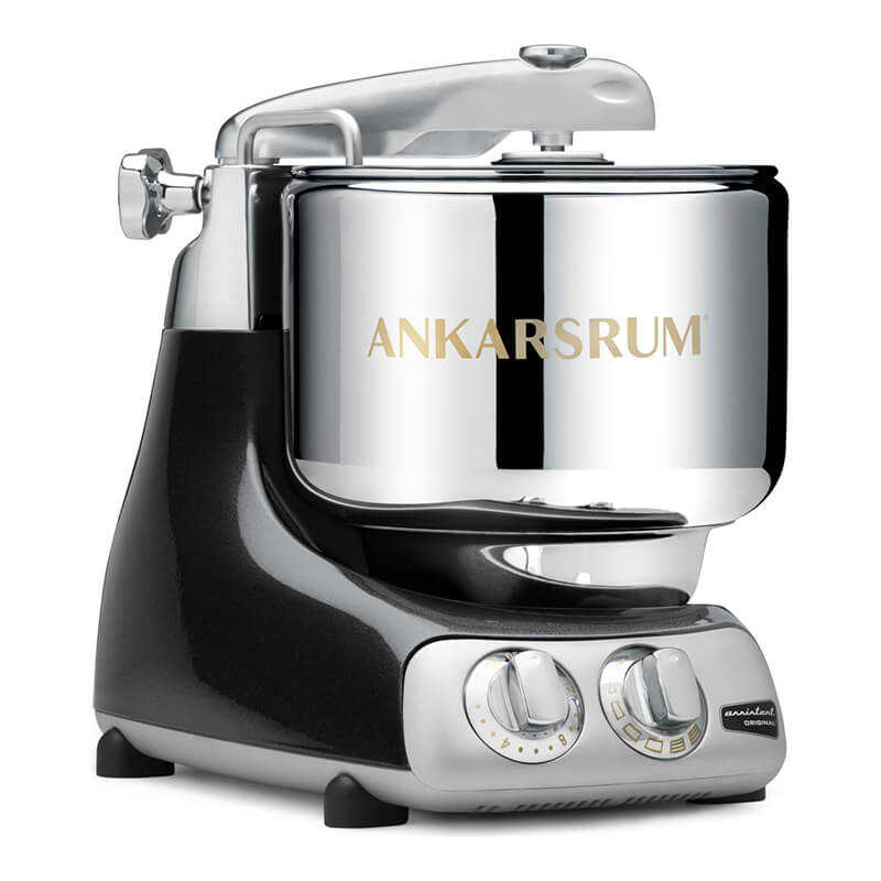 Ankarsrum Küchenmaschine Assistent Go Green Set, black diamond