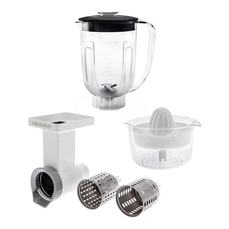 Ankarsrum Küchenmaschine Assistent Go Green Set, black chrome weitere Ansicht Ankarsrum Küchenmaschine Assistent Go Green Set, black chrome