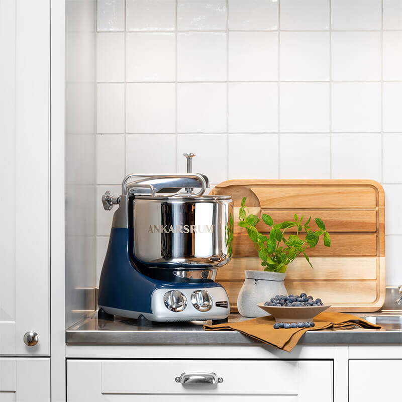 Ankarsrum Küchenmaschine Assistent Go Green Set, ocean blue