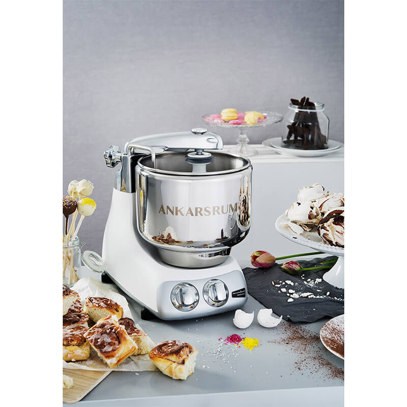 Ankarsrum Küchenmaschine Assistent Go Green Set, mineral white weitere Ansicht Ankarsrum Küchenmaschine Assistent Go Green Set, mineral white