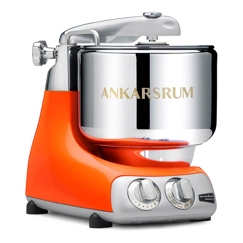 Ankarsrum Küchenmaschine Assistent Go Green Set, pure orange