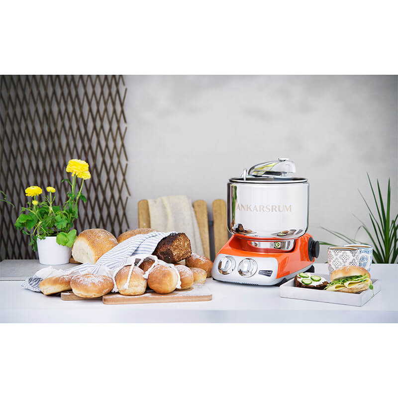Ankarsrum Küchenmaschine Assistent Go Green Set, pure orange weitere Ansicht Ankarsrum Küchenmaschine Assistent Go Green Set, pure orange