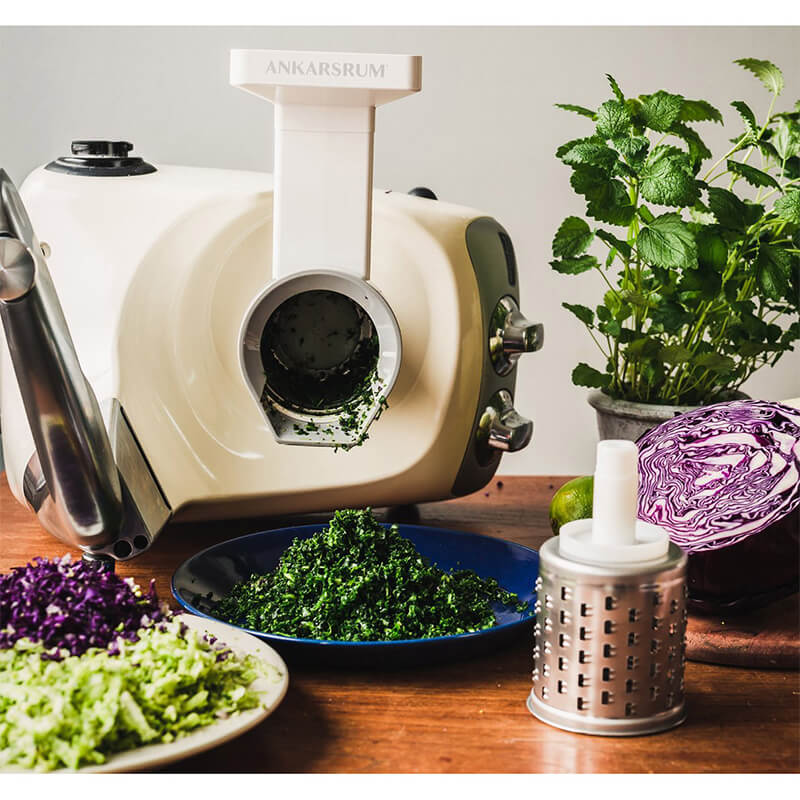 Ankarsrum Küchenmaschine Assistent Go Green Set, creme weitere Ansicht Ankarsrum Küchenmaschine Assistent Go Green Set, creme