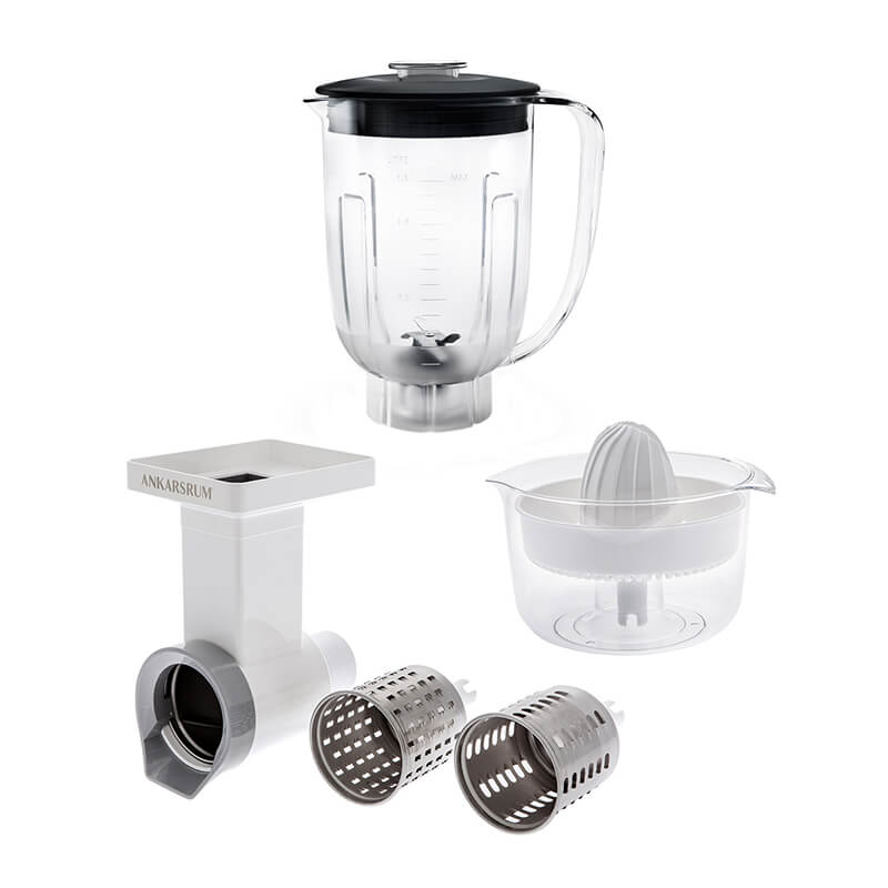 Ankarsrum Küchenmaschine Assistent Go Green Set, creme weitere Ansicht Ankarsrum Küchenmaschine Assistent Go Green Set, creme