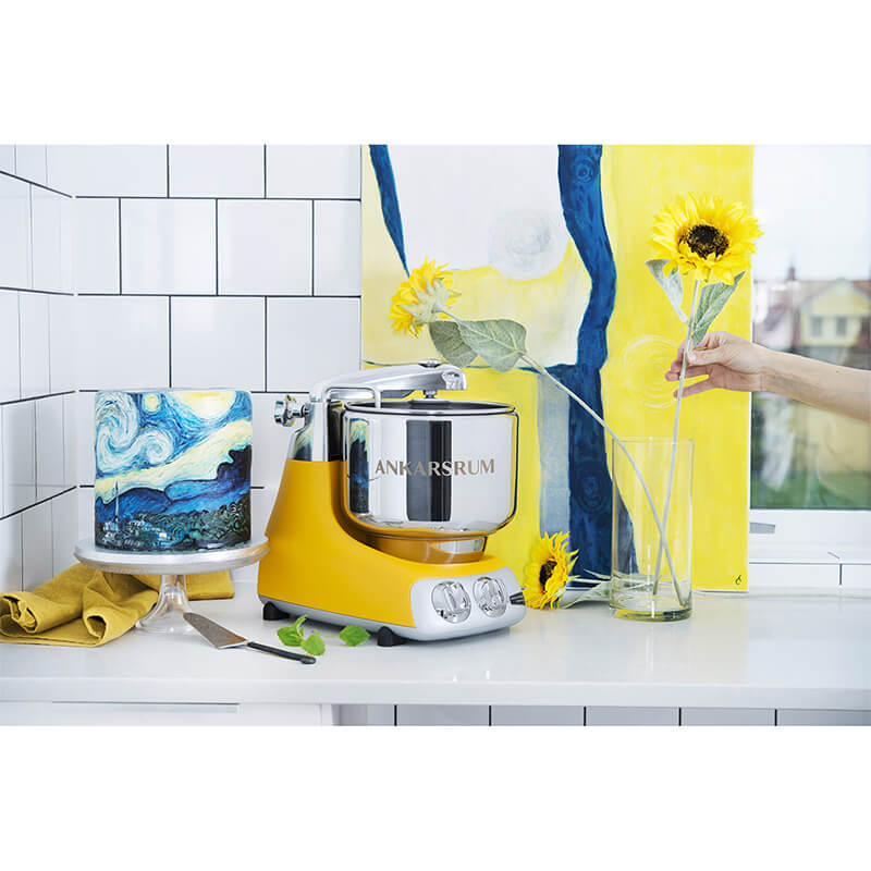 Ankarsrum Küchenmaschine Assistent Go Green Set, sunbeam yellow
