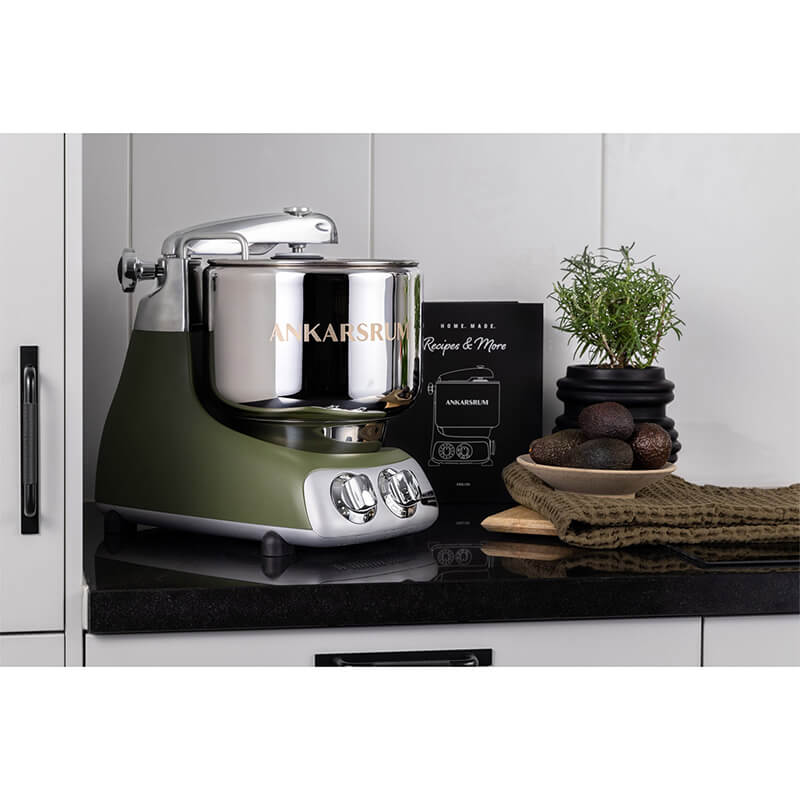 Ankarsrum Küchenmaschine Assistent Original 6230, olive green weitere Ansicht Ankarsrum Küchenmaschine Assistent Original 6230, olive green