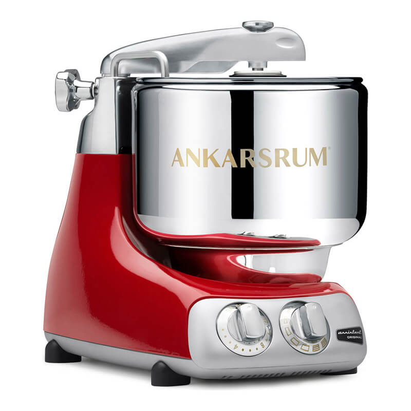 Ankarsrum Küchenmaschine Assistent inkl. Ice Cream Maker, red metallic