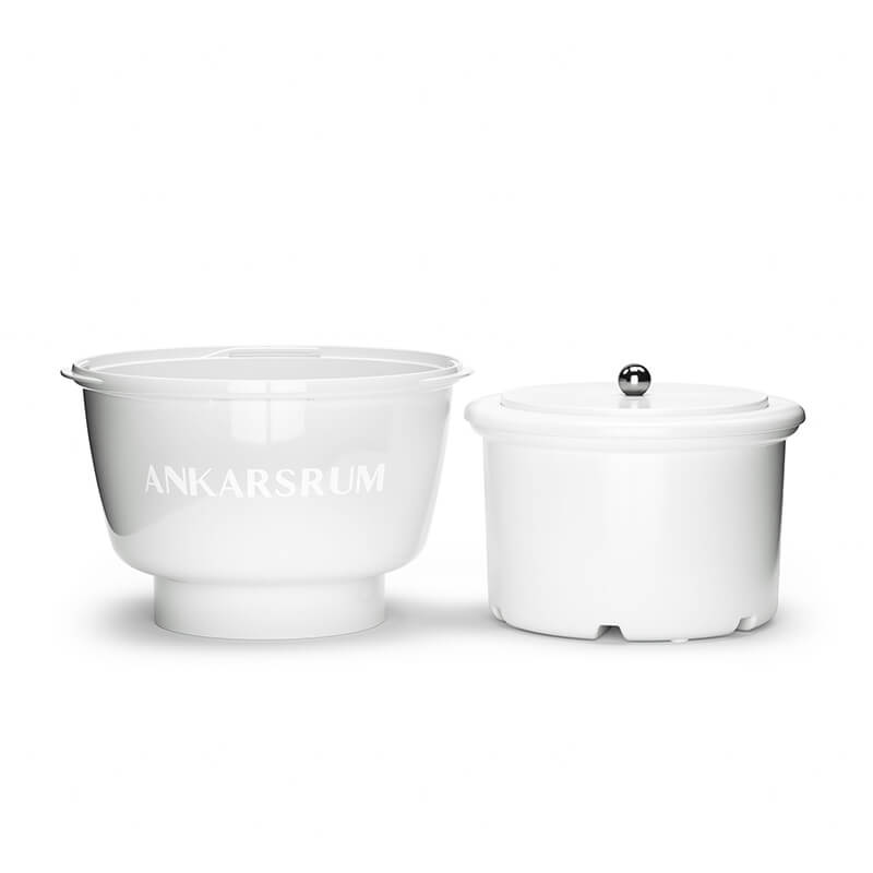 Ankarsrum Küchenmaschine Assistent inkl. Ice Cream Maker, jubilee silver weitere Ansicht Ankarsrum Küchenmaschine Assistent inkl. Ice Cream Maker, jubilee silver