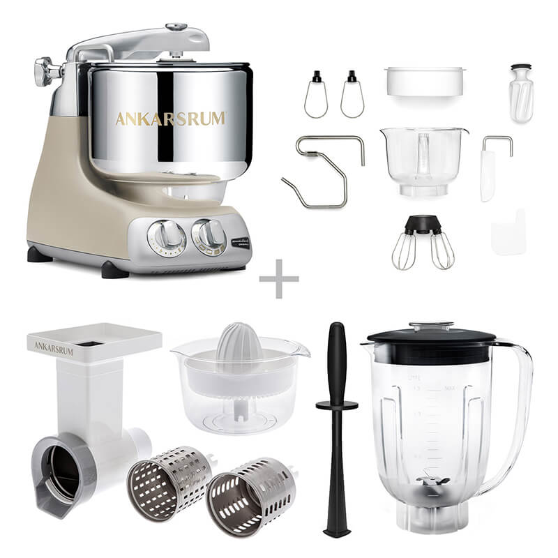 Ankarsrum Küchenmaschine Assistent Go Green Set, harmony beige weitere Ansicht Ankarsrum Küchenmaschine Assistent Go Green Set, harmony beige