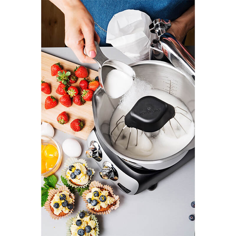 Ankarsrum Küchenmaschine Assistent Bowl Set, black chrome weitere Ansicht Ankarsrum Küchenmaschine Assistent Bowl Set, black chrome