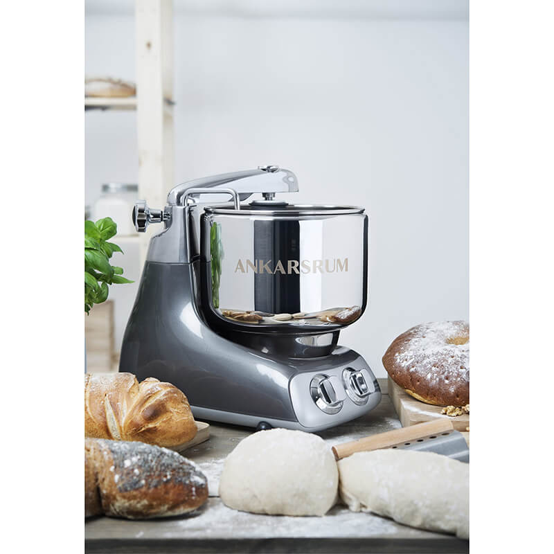 Ankarsrum Küchenmaschine Assistent Bowl Set, black chrome weitere Ansicht Ankarsrum Küchenmaschine Assistent Bowl Set, black chrome