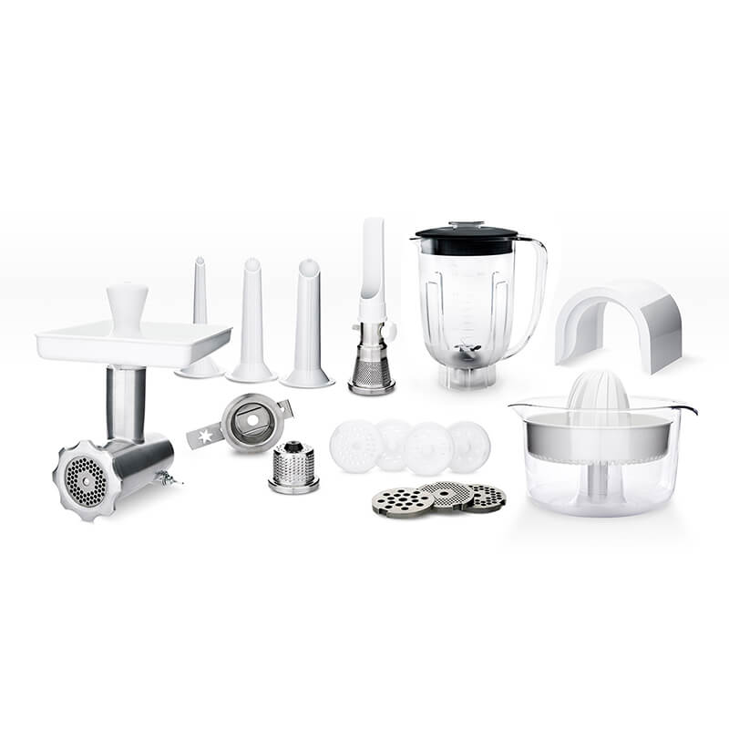 Ankarsrum Küchenmaschine Assistent Deluxe Set, coral crush weitere Ansicht Ankarsrum Küchenmaschine Assistent Deluxe Set, coral crush