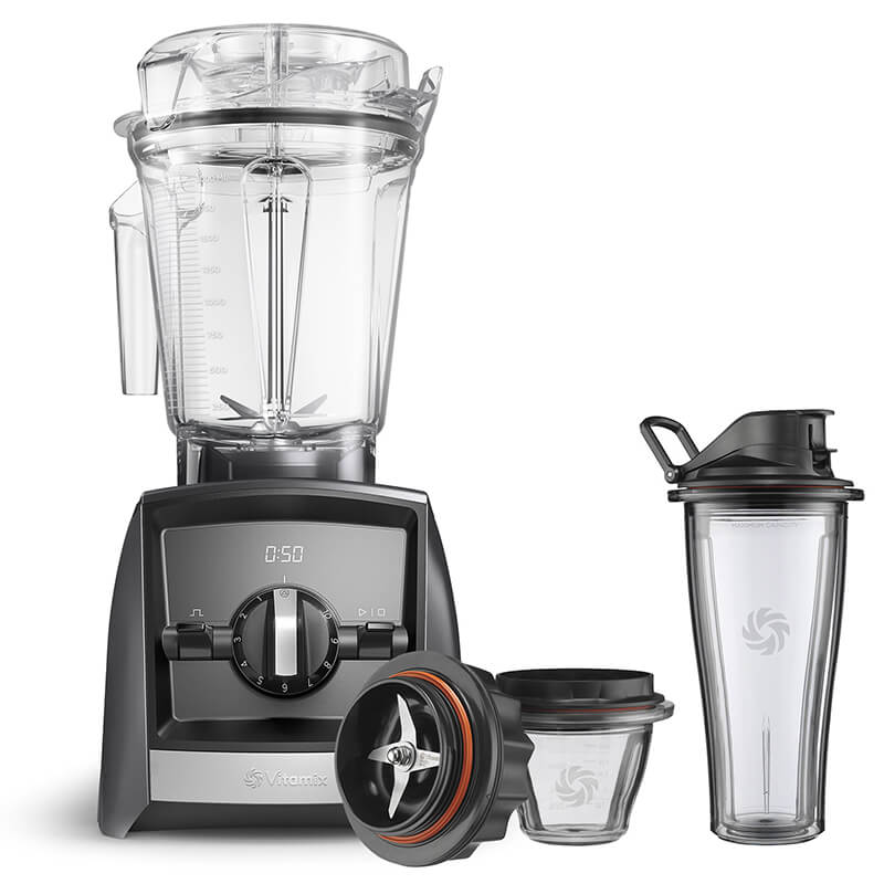 Vitamix Ascent Series A2300i Mixer Deluxe Set B, schiefergrau weitere Ansicht Vitamix Ascent Series A2300i Mixer Deluxe Set B, schiefergrau