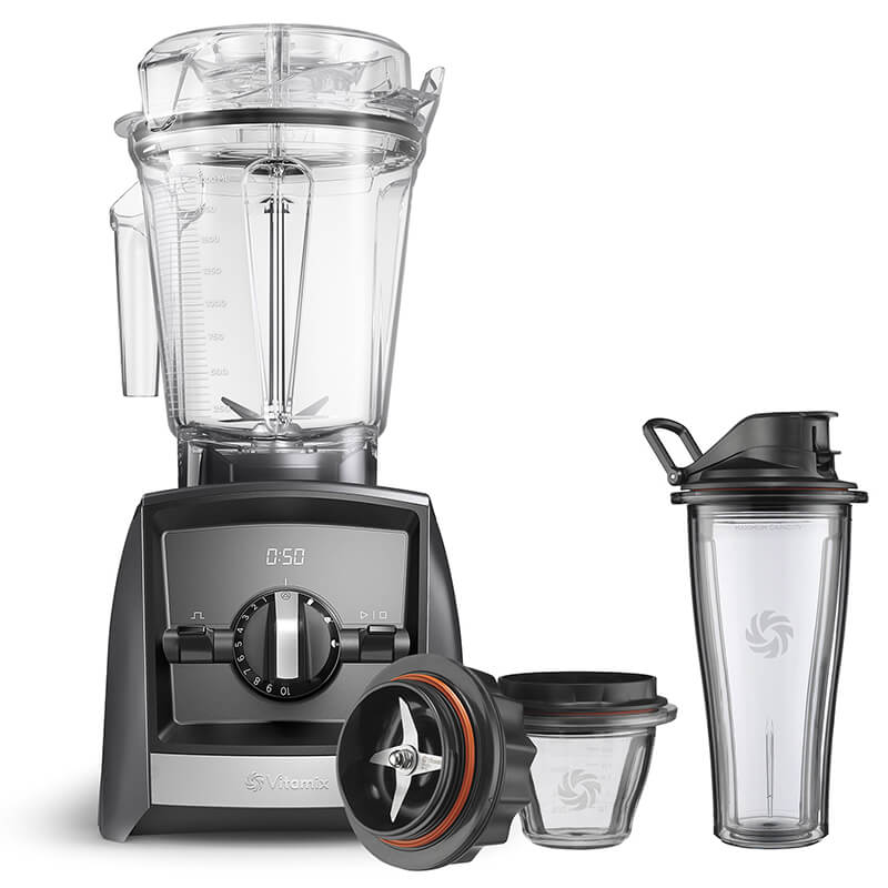 Vitamix Ascent Series A2500i Mixer Deluxe Set B, schiefergrau weitere Ansicht Vitamix Ascent Series A2500i Mixer Deluxe Set B, schiefergrau