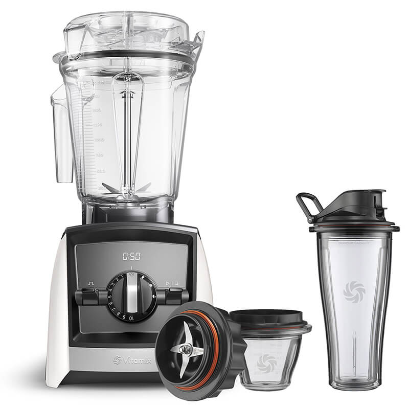 Vitamix Ascent Series A2500i Mixer Deluxe Set B, weiß