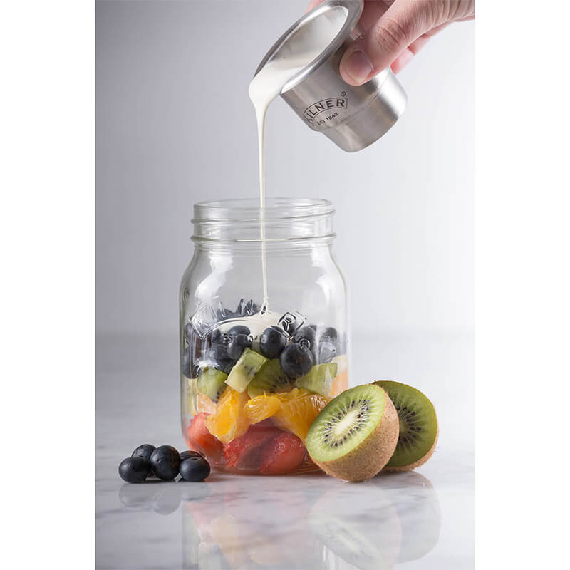 Kilner Snack on the go Lunchglas mit Edelstahlbehälter, 500 ml weitere Ansicht Kilner Snack on the go Lunchglas mit Edelstahlbehälter, 500 ml