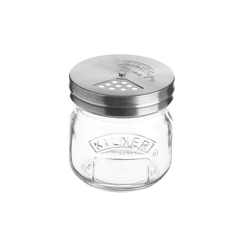 Kilner Streu-Gläschen mit Drehverschluss aus Glas, 250 ml weitere Ansicht Kilner Streu-Gläschen mit Drehverschluss aus Glas, 250 ml