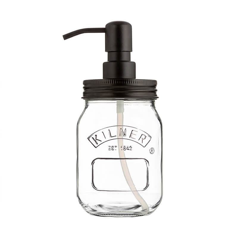 Kilner Lotions- und Seifenspender aus Glas, 0,5 Liter weitere Ansicht Kilner Lotions- und Seifenspender aus Glas, 0,5 Liter