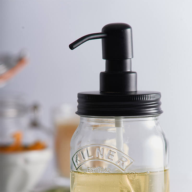 Kilner Lotions- und Seifenspender aus Glas, 0,5 Liter weitere Ansicht Kilner Lotions- und Seifenspender aus Glas, 0,5 Liter