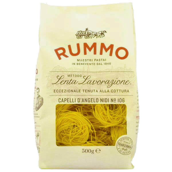 Rummo Capelli D'Angelo Nidi N° 106 Nestchen Hartweizennudeln, 500 g weitere Ansicht Rummo Capelli D'Angelo Nidi N° 106 Nestchen Hartweizennudeln, 500 g