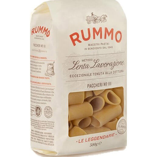 Rummo Paccheri N° 111 Hartweizennudeln, 500 g