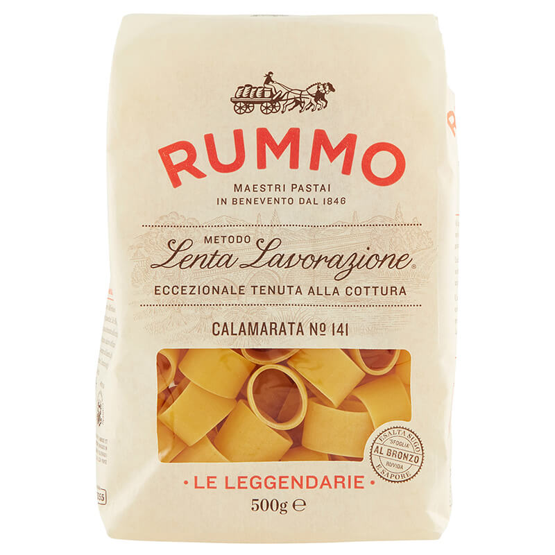 Rummo Calamarata N° 141 Hartweizennudeln, 500 g weitere Ansicht Rummo Calamarata N° 141 Hartweizennudeln, 500 g