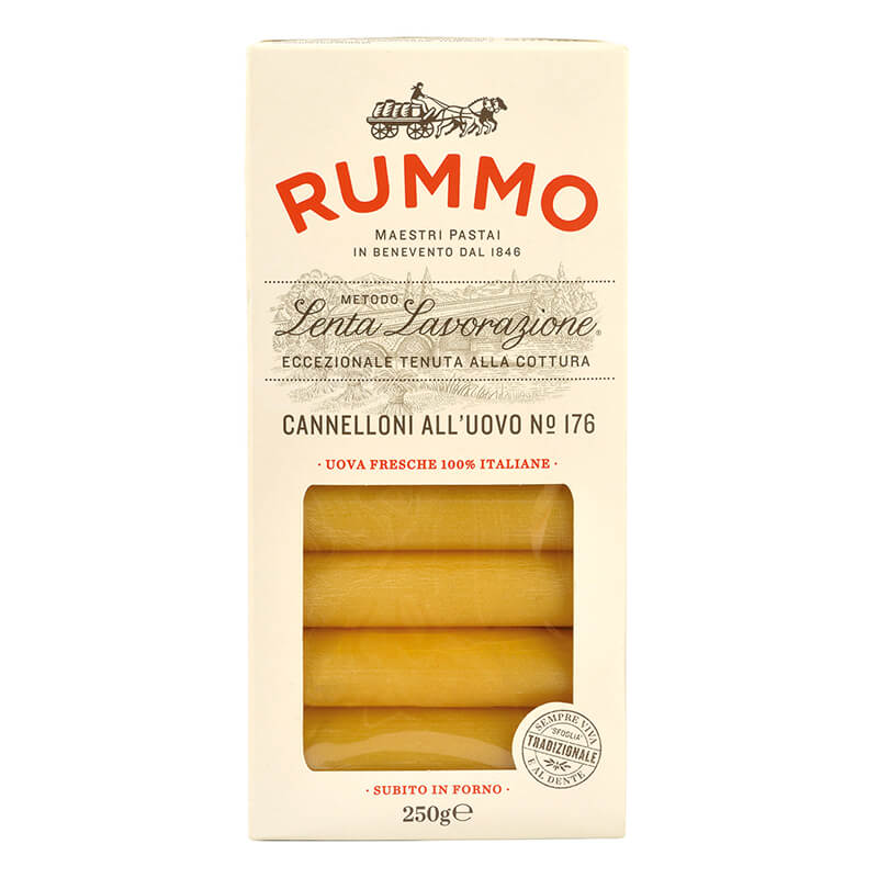 Rummo Cannelloni all'uovo N° 176 Eiernudeln, 250 g weitere Ansicht Rummo Cannelloni all'uovo N° 176 Eiernudeln, 250 g