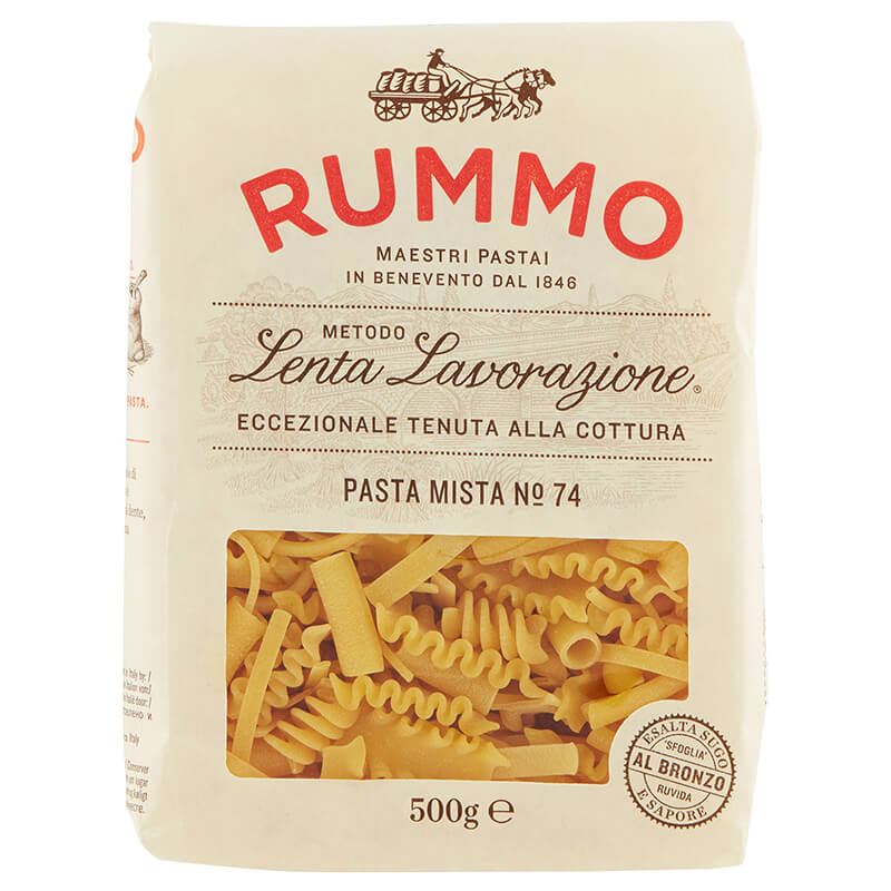 Rummo Pasta Mista N° 74 Hartweizennudeln, 500 g weitere Ansicht Rummo Pasta Mista N° 74 Hartweizennudeln, 500 g