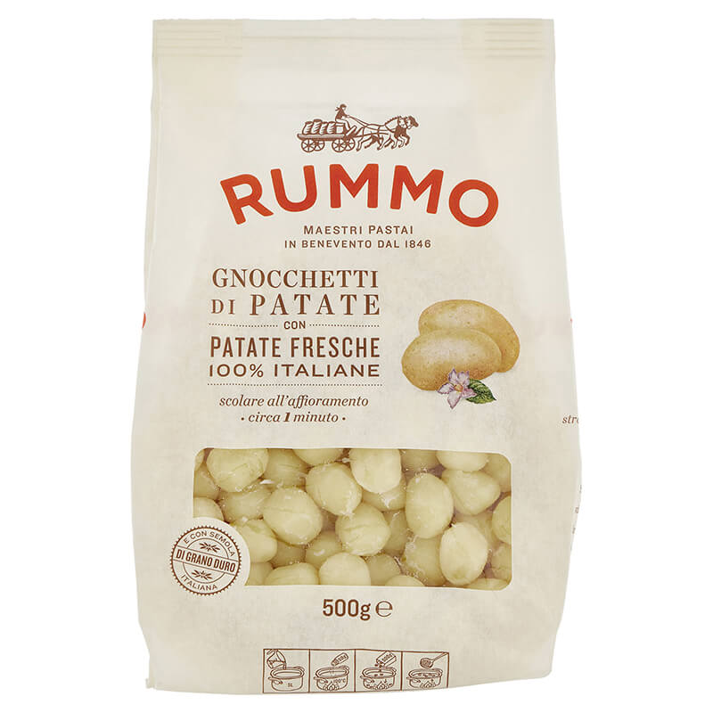 Rummo Gnocchetti di Patate N° 121 Kartoffelklößchen, 500 g weitere Ansicht Rummo Gnocchetti di Patate N° 121 Kartoffelklößchen, 500 g