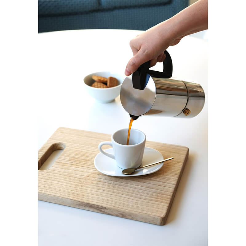 Espressokocher Chicca für 6 Tassen, Edelstahl von gnali & zani weitere Ansicht Espressokocher Chicca für 6 Tassen, Edelstahl von gnali & zani