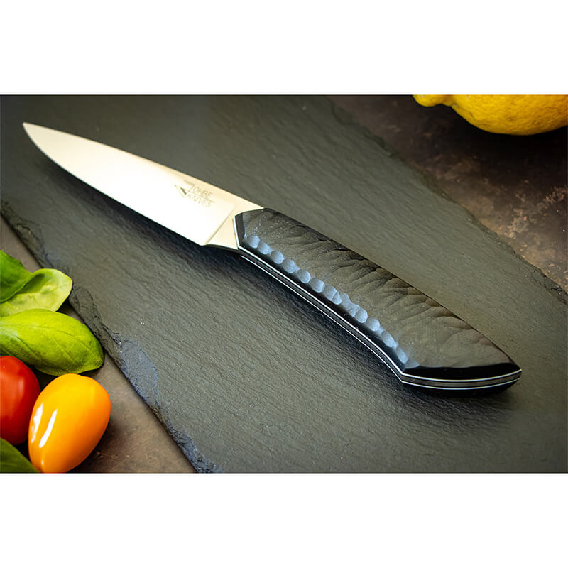 Officemesser RAW-Edition von JOHBE Knives, Griff Schwarz, rostfrei weitere Ansicht Officemesser RAW-Edition von JOHBE Knives, Griff Schwarz, rostfrei