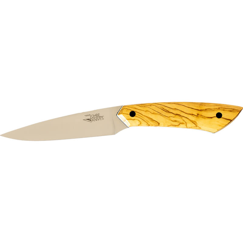 Officemesser RAW-Edition von JOHBE Knives, Griff Olivenholz, rostfrei weitere Ansicht Officemesser RAW-Edition von JOHBE Knives, Griff Olivenholz, rostfrei
