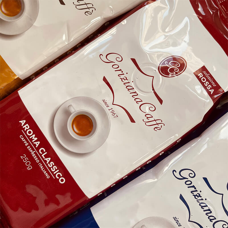 Espresso Bohnen Probierpaket von Goriziana, 3 x 250 g