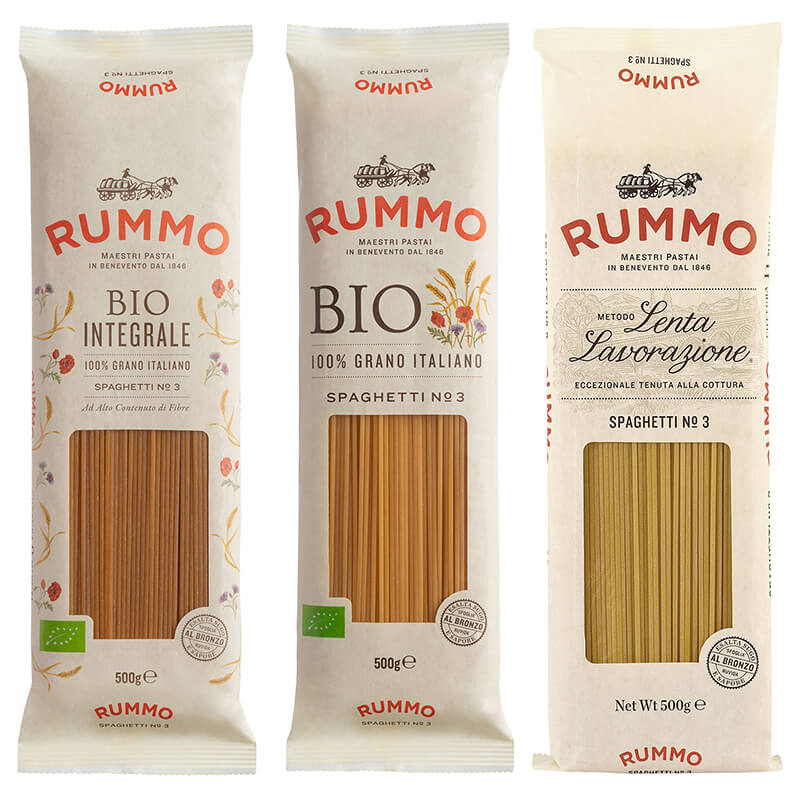 3er Rummo Spaghetti Probierpaket weitere Ansicht 3er Rummo Spaghetti Probierpaket