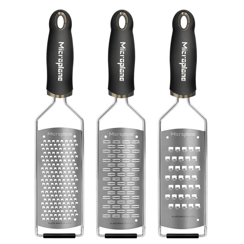 3er Gourmet Serie Reiben Set von Microplane weitere Ansicht 3er Gourmet Serie Reiben Set von Microplane