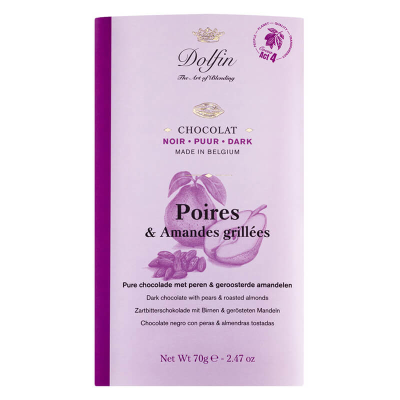 5er Tafelschokoladen Probierpaket von Dolfin, 5 x 70 g
