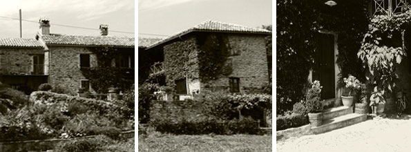 Cascina San Giovanni Haus Außenansicht in Italien